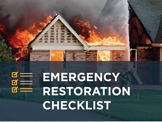 Emergency Restoration Checklist