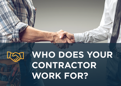 Who does your contractor work for