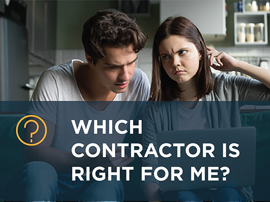 Which Contractor is Right for You